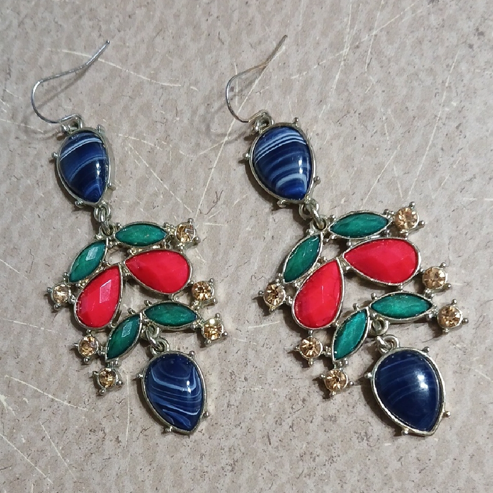 Cascade A! Dangle Earrings